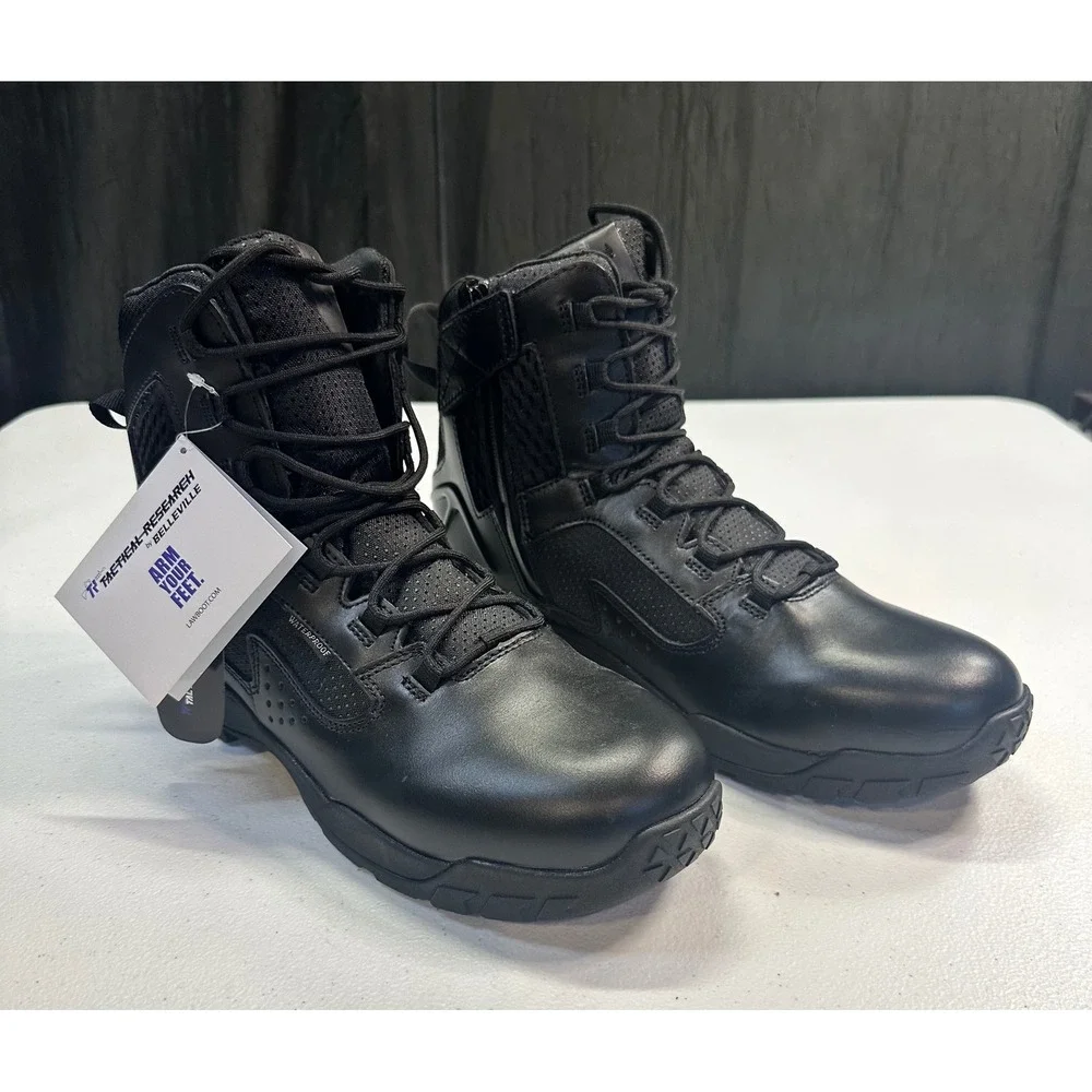 Tactical Research Belleville TR1040ZWP Waterproof Side Zip Duty Boots Mens 11R